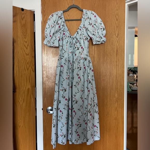 Hill House Dresses Hill House Home Ophelia Nap Dress In Pond Floral